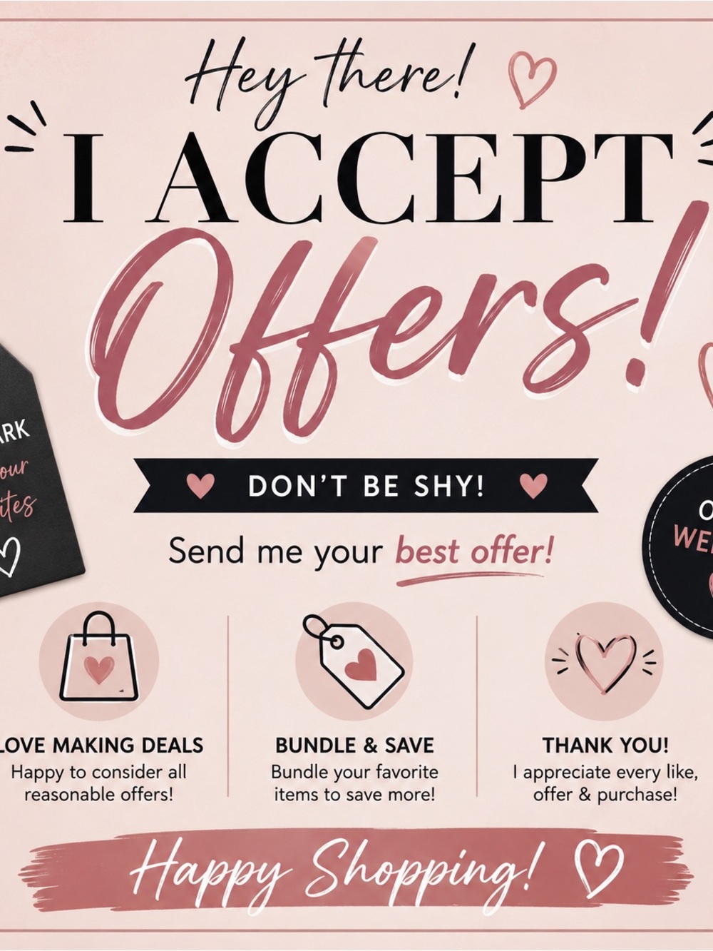 I Accept Offers!